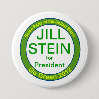 Bóton Redondo 7.62cm Caneca de cerveja de Jill para o presidente
