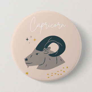 Bóton Redondo 7.62cm Capricorn button badge 
