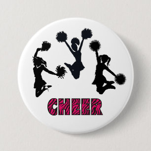BÓTON REDONDO 7.62CM CHEERLEADING