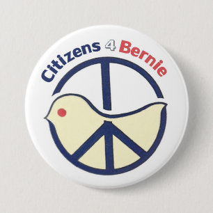 Bóton Redondo 7.62cm Cidadãos 4 Bernie