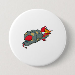 Bóton Redondo 7.62cm Cobra com foguete