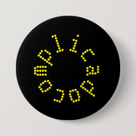 Bóton Redondo 7.62cm complicado