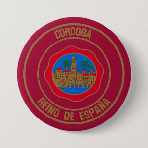 Bóton Redondo 7.62cm Córdoba Round Emblem