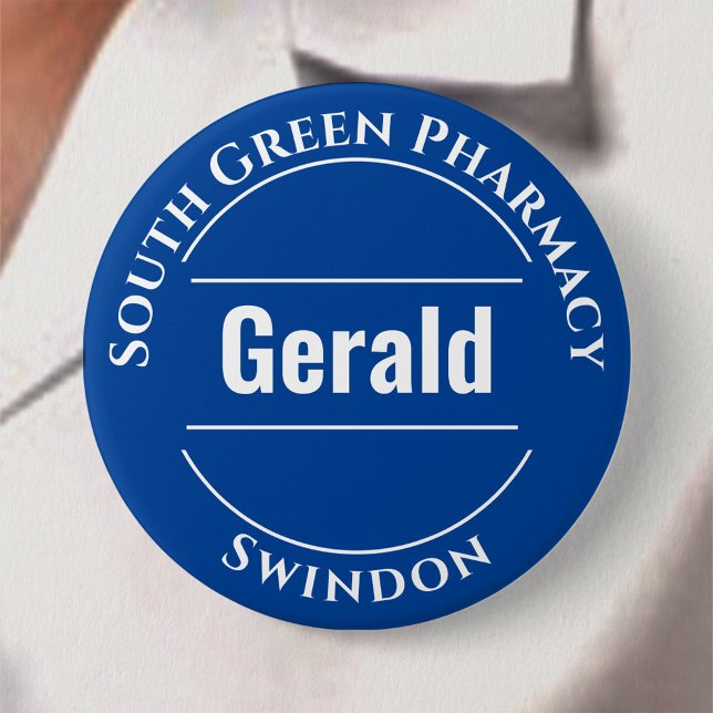 Bóton Redondo 7.62cm Crachá de Botão Farmacêutico (Criador carregado)