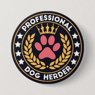 Bóton Redondo 7.62cm Criador profissional de cães
