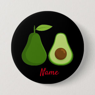 Bóton Redondo 7.62cm Design Thunder_Cove do Avocado Lover