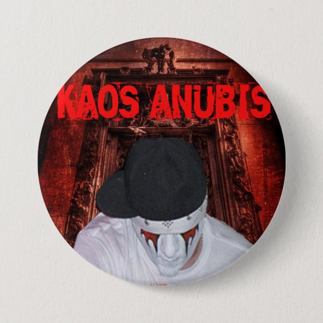 Bóton Redondo 7.62cm Don do botão de virada do botão (Frente)