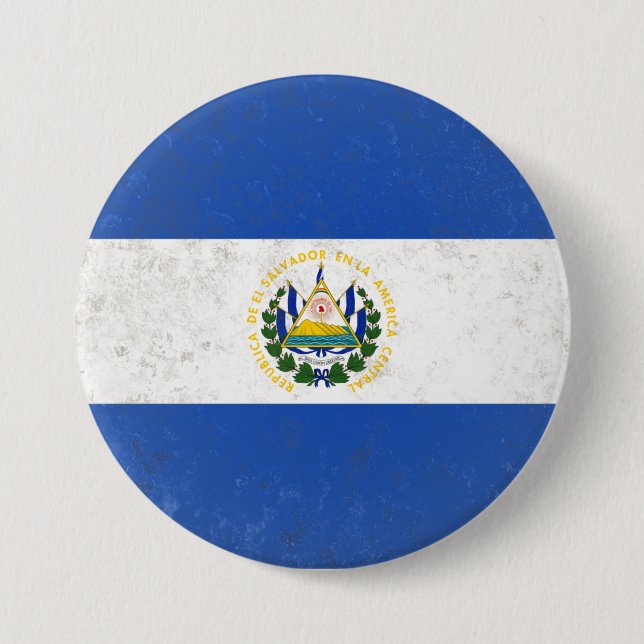Bóton Redondo 7.62cm El Salvador (Frente)