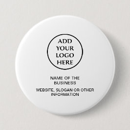 Bóton Redondo 7.62cm Empresa profissional Empresa corporativa Seu logot