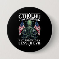Engraçadas Eleições 2024 Cthulhu Para Presidente
