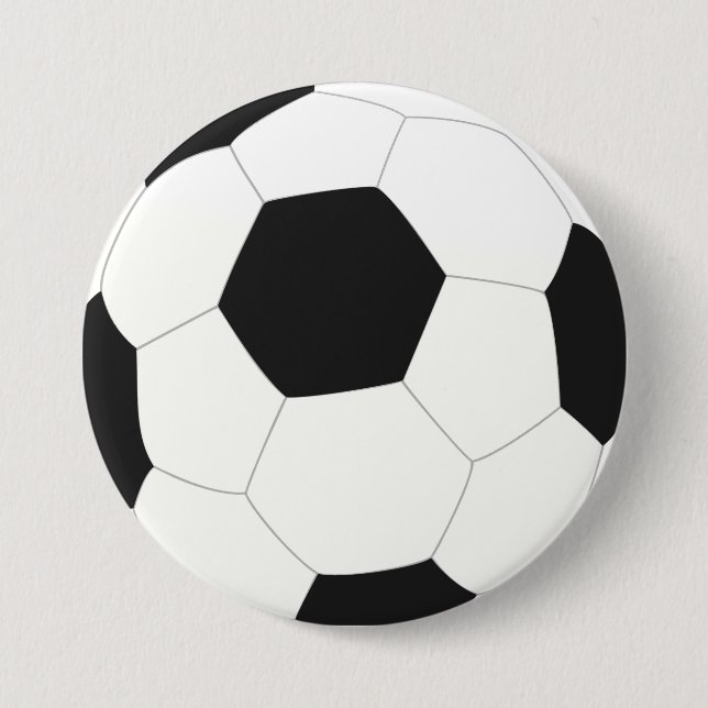 Bóton Redondo 7.62cm Esporte Futebol (Frente)