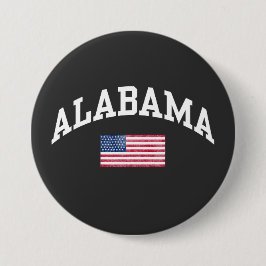Bóton Redondo 7.62cm estado do Alabama