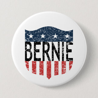 Bóton Redondo 7.62cm Estrelas BERNIE e faixas