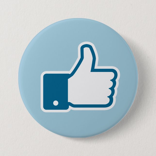 Bóton Redondo 7.62cm Eu gosto d! (Frente)