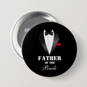 Bóton Redondo 7.62cm Father of the Bride - Button