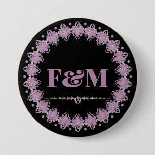 Bóton Redondo 7.62cm Feita para você, seu botão fotográfico