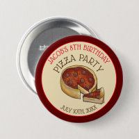 Festa de aniversário De Pizza De Pepperoni Para De