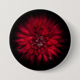 Bóton Redondo 7.62cm Flores De Quintal Sem Versão De Fluxo De Cores 45