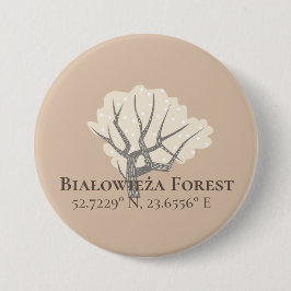 Bóton Redondo 7.62cm Floresta Białowieża Latitude & Longitude