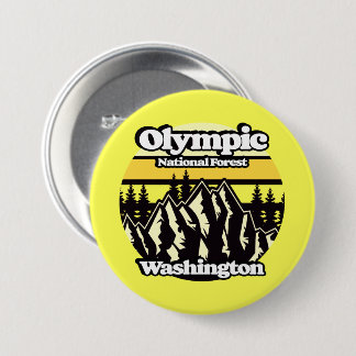 Bóton Redondo 7.62cm Floresta Nacional olimpiadas, Washington