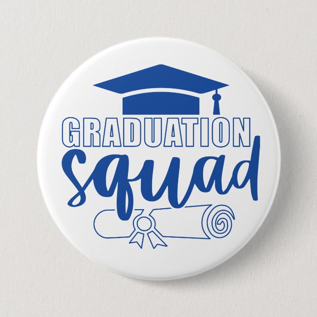 Bóton Redondo 7.62cm Formando Graduation Squad 2023 (Frente)