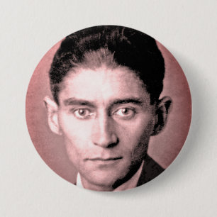 Bóton Redondo 7.62cm Franz Kafka