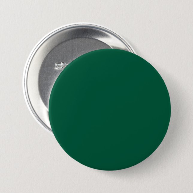Bóton Redondo 7.62cm Fundo texturizado verde escuro sólido (Frente & Verso)