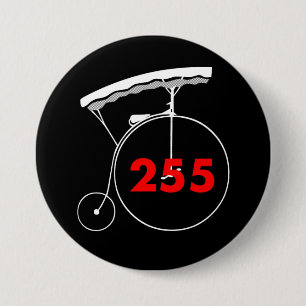 Bóton Redondo 7.62cm Garçonete 255