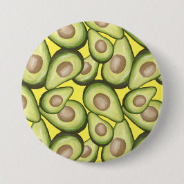 Bóton Redondo 7.62cm Gourmet Fresco Vegan Avocado Padrão