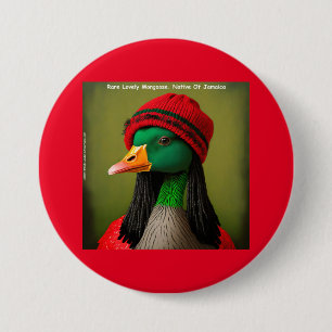Bóton Redondo 7.62cm Hilariican Reggae Mongoose Canada Goose