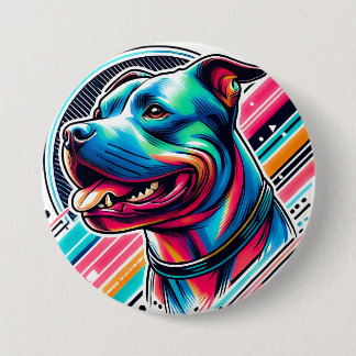 Bóton Redondo 7.62cm Hundekopf