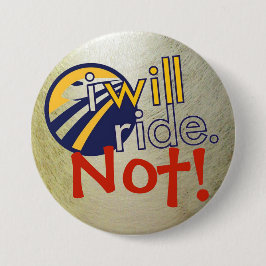 Bóton Redondo 7.62cm Ideia do botão de HSR