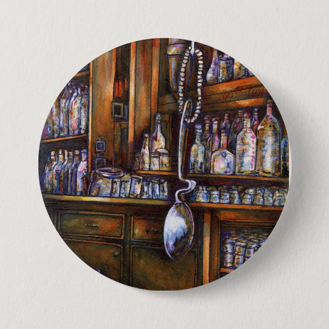 Bóton Redondo 7.62cm Implicitamente Compreendido (Frente)