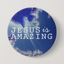 Jesus é incrível com estrelas do céu