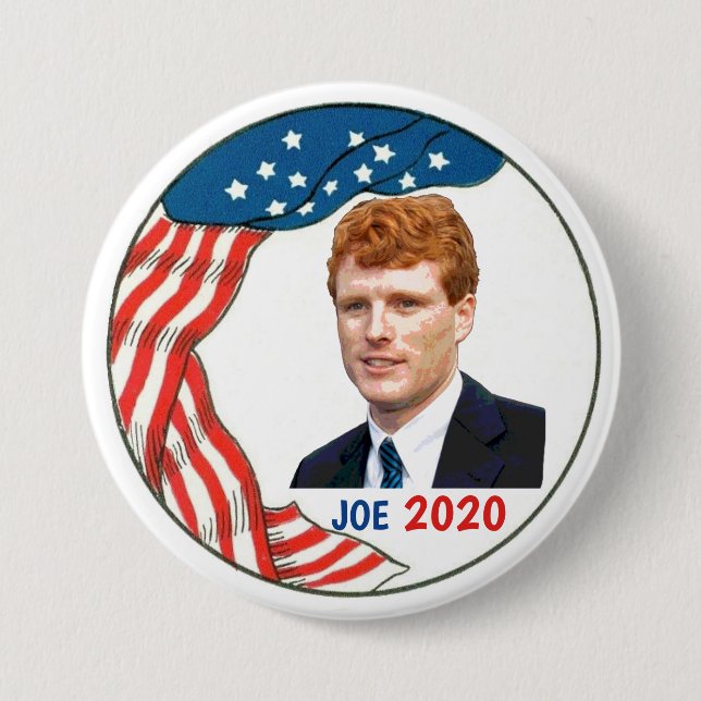 Bóton Redondo 7.62cm Joe Kennedy 2020 (Frente)