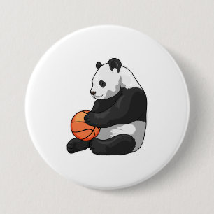 Bóton Redondo 7.62cm Jogador de basquetebol