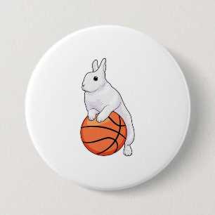 Bóton Redondo 7.62cm Jogador de basquetebol