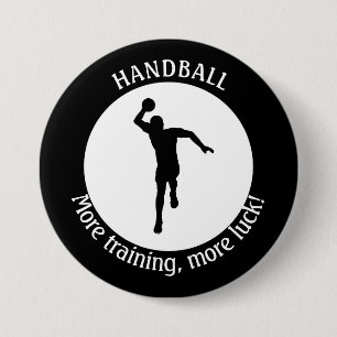 BÓTON REDONDO 7.62CM JOGADOR DE HANDBALL