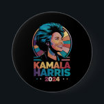 Bóton Redondo 7.62cm Kamala Harris 2024 Votação Presidente Kamala Eleiç<br><div class="desc">Kamala Harris 2024 Votação Presidente Kamala Eleição 2024</div>