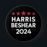 Bóton Redondo 7.62cm Kamala Harris Andy Beshear 2024 Harris Beshear 202<br><div class="desc">Kamala Harris Andy Beshear 2024 Harris Beshear 2024</div>