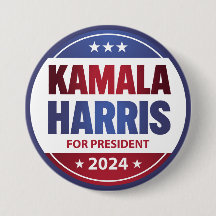 Kamala Harris Para O Presidente 2024 Blue