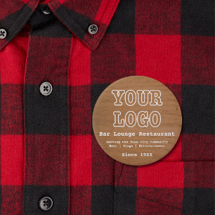 Bóton Redondo 7.62cm Ke Restaurante do Bar de montagem rustica