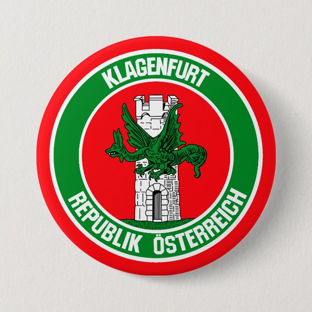 Bóton Redondo 7.62cm Klagenfurt Round Emblem (Frente)