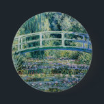Bóton Redondo 7.62cm Lírios de água e Ponte Japonesa de Monet<br><div class="desc">Ponte sobre o lírio e o japonês,  por Claude Monet (1899)</div>