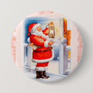 Bóton Redondo 7.62cm Lista Santas