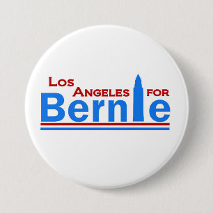 Bóton Redondo 7.62cm Los Angeles para Bernie