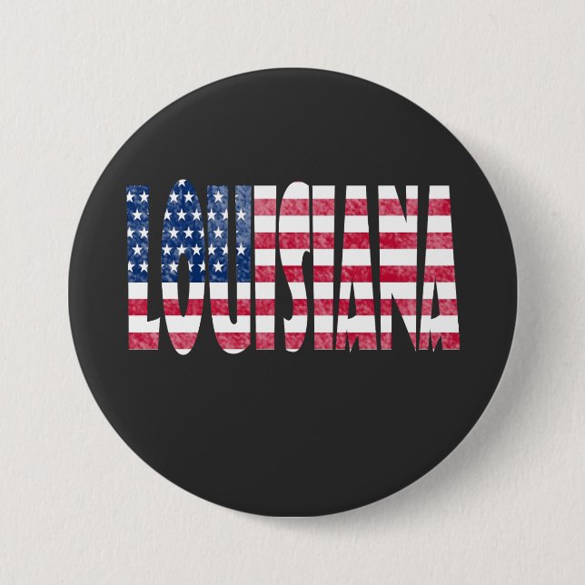 Bóton Redondo 7.62cm Louisiana (Frente)