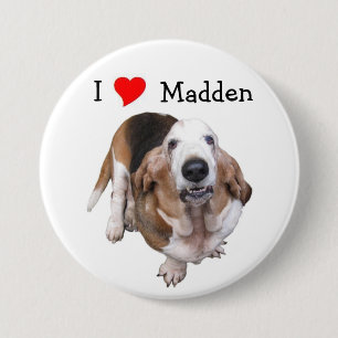 Bóton Redondo 7.62cm Madden o botão
