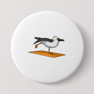 Bóton Redondo 7.62cm Malhação de Meditação de Yoga de Seagull