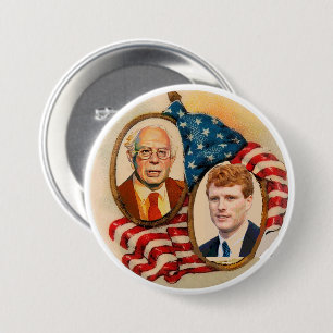 Bóton Redondo 7.62cm Máquinas de lixar de Bernie/Joe Kennedy em 2020